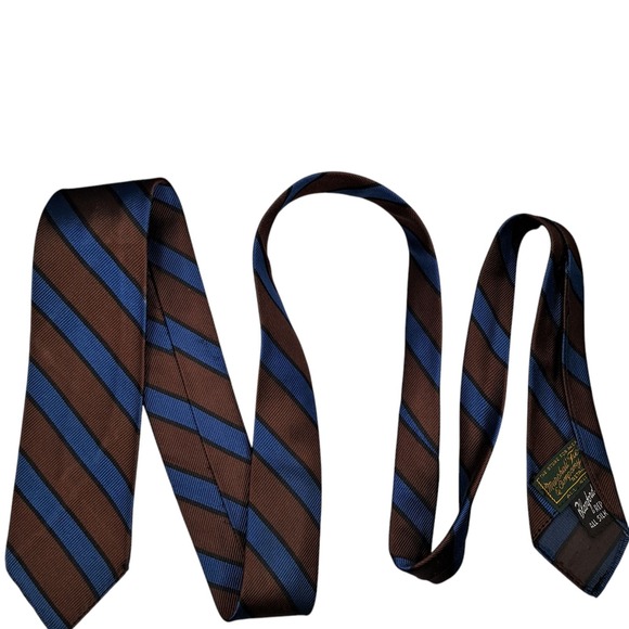 Vintage 50s Set of 2 Necktie Silk Famous Barr USA Mid Century Blanford Rep VTG - Picture 10 of 13